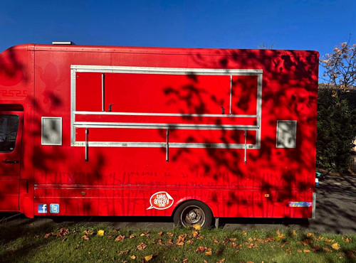 Volkswagen tdi red food truck - tdi,