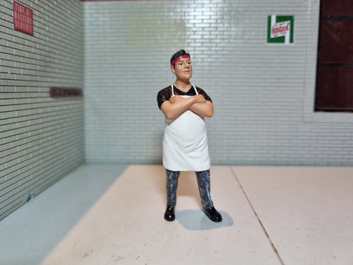 Figure man food - figure, truck