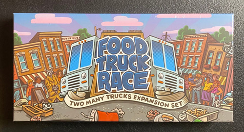 Food truck race too - race, many