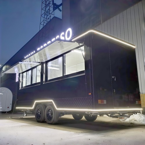 Food truck mobile stall - food,