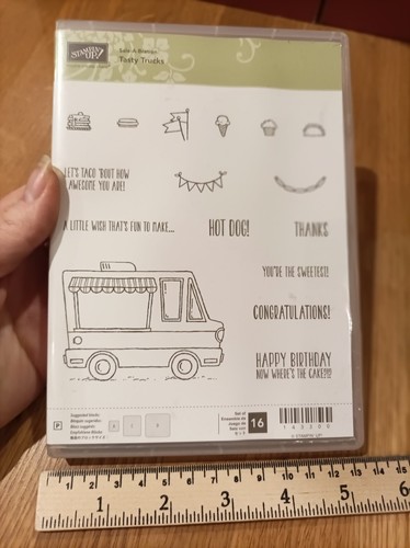 Stampin tasty trucks - -,