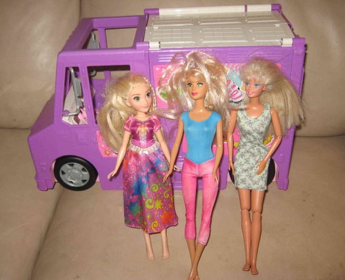 Barbie van fresh fun food - barbie,