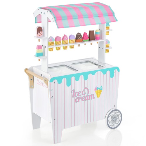 Kids ice cream cart play - ice,