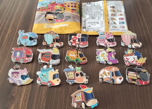 Disney pins food truck - disney, mystery