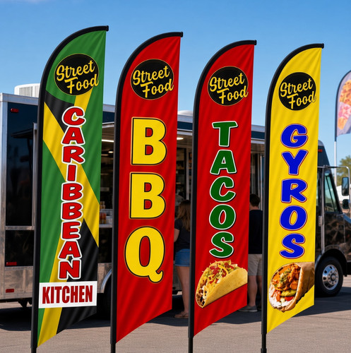 Food truck full sleeve swooper - truck,