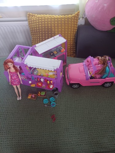 Barbie food truck - truck, and