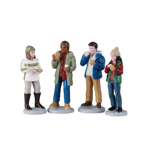 Lemax figurine food truck - food,