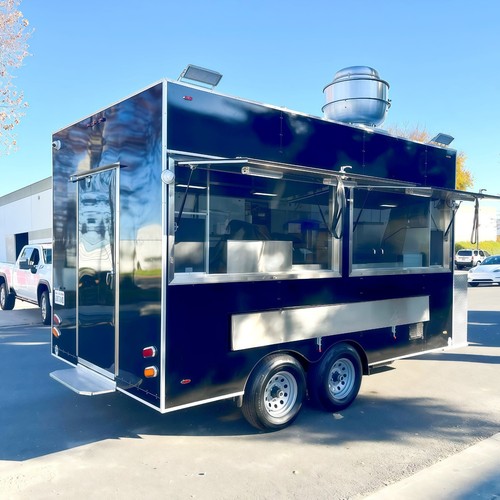 Fast food bakery trailer - food,