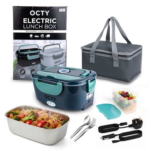 Electric lunch box food heater - box,