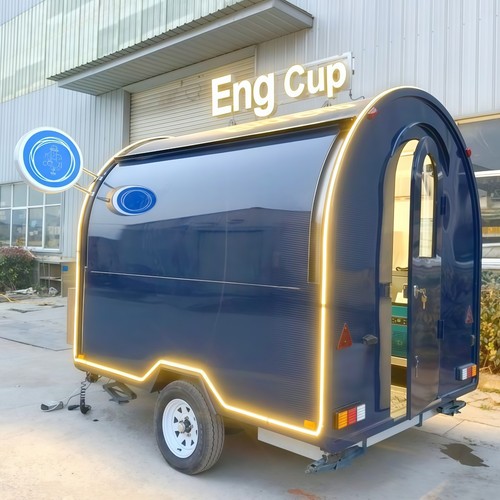 Ice cream coffee food truck - ice,