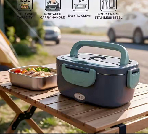 Electric heated lunch box - box, 1.5l